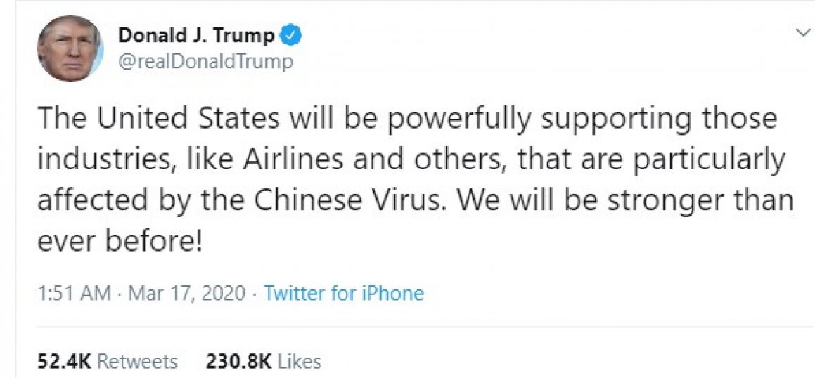donald trump, chinese virus