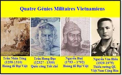quatre génies militaires vietnamiens, tứ đại thiên tài quân sự việt nam