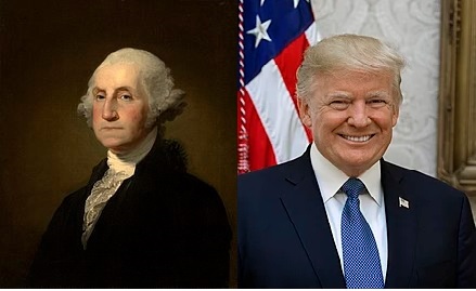 Georges Washington, Donald Trump
