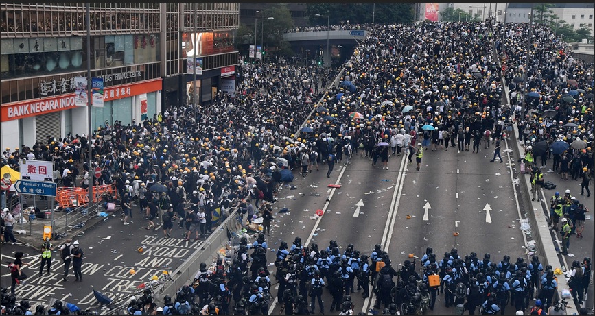 hong kong protect, protectors, demonstration, no china extradition