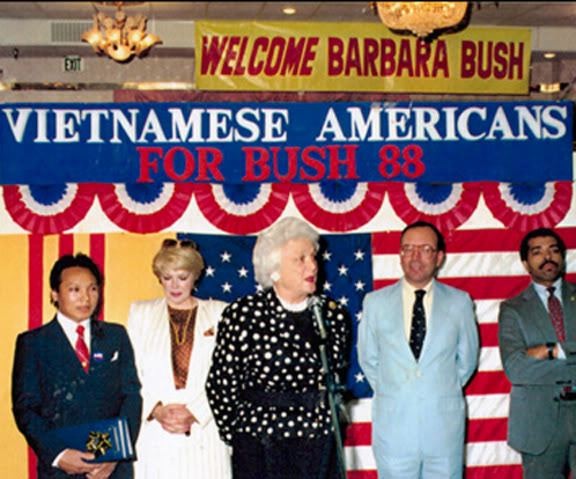 Welcome Barbara Bush, Ngo Ky little Saigon