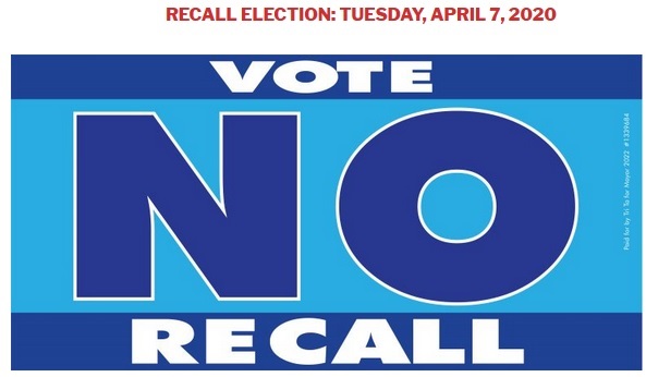 westminster vote no recall, california