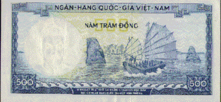 500 đồng VNCH Trần Hưng Đạo