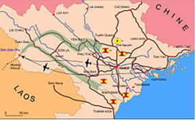 bản đồ quân sự điện biên phủ, tình hình quân sự việt nam năm 1954, chine, china