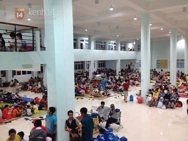 vietnamese communist racism typhoon emergency aid in Danang