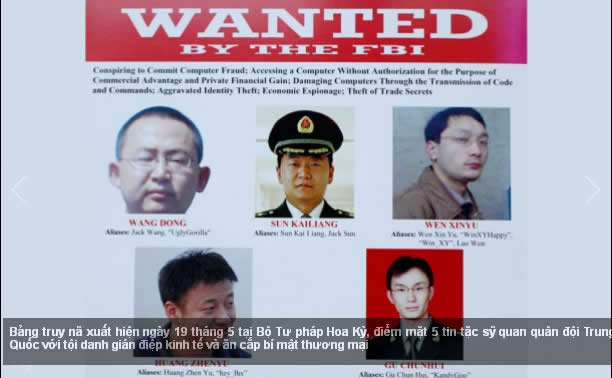 china hacker, tin tặc trung cộng