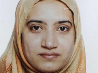 Tashfeen Malik is pictured in this undated handout photo provided by the FBI, December 4, 2015.