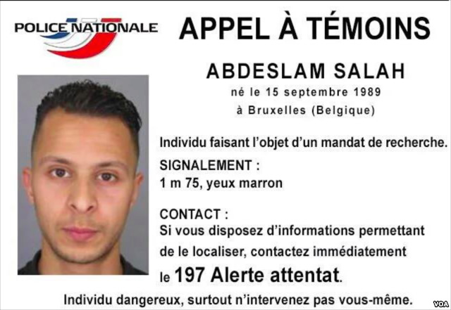 police national appel à témoin abdeslam salah, Isis khủng bố ở paris ngày 13-11-2015, bruxelles belgique