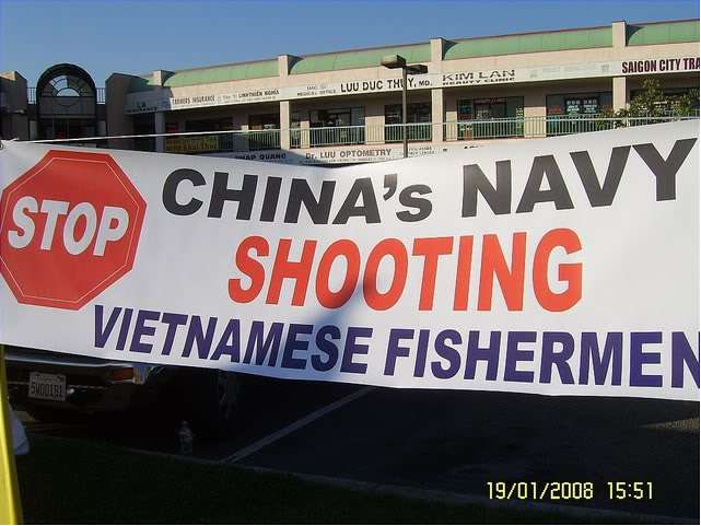 stop china's navy shooting vietnamese fischermen