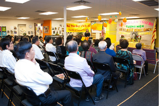 hậu duệ Việt Nam Cộng Hòa Arizona tổ chức lễ giỗ 51 năm cố tổng thống ngô đình diệm 01-11-2014