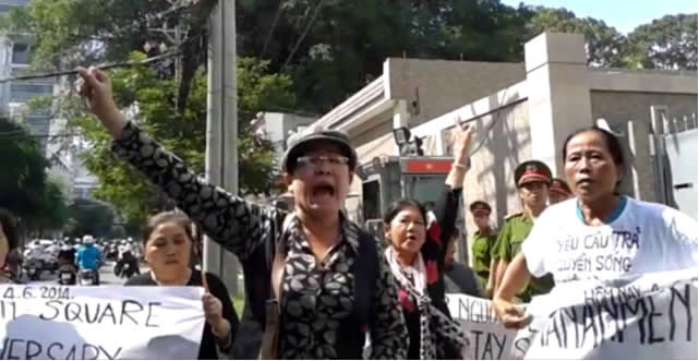 lịch sử việt nam, lich su viet nam, biểu tình chống trung cộng ngày 04-06-2014 ở sài gòn, việt nam