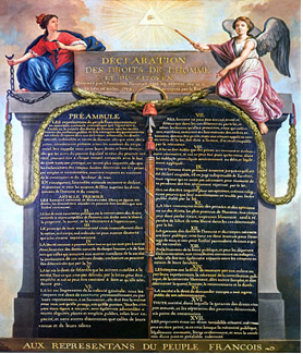 tuyên ngôn nhân quyền 1789 của Pháp