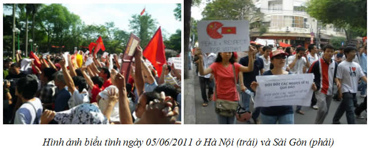 biểu tình 05/06/2011 ở Việt Nam